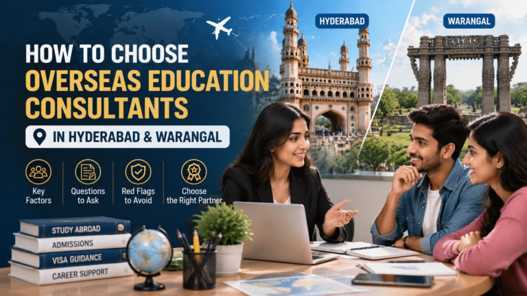 Choosing Overseas Education Consultants