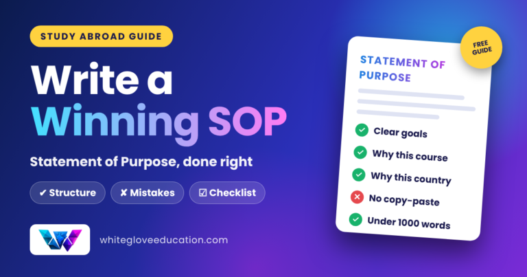 Write a Winning SOP